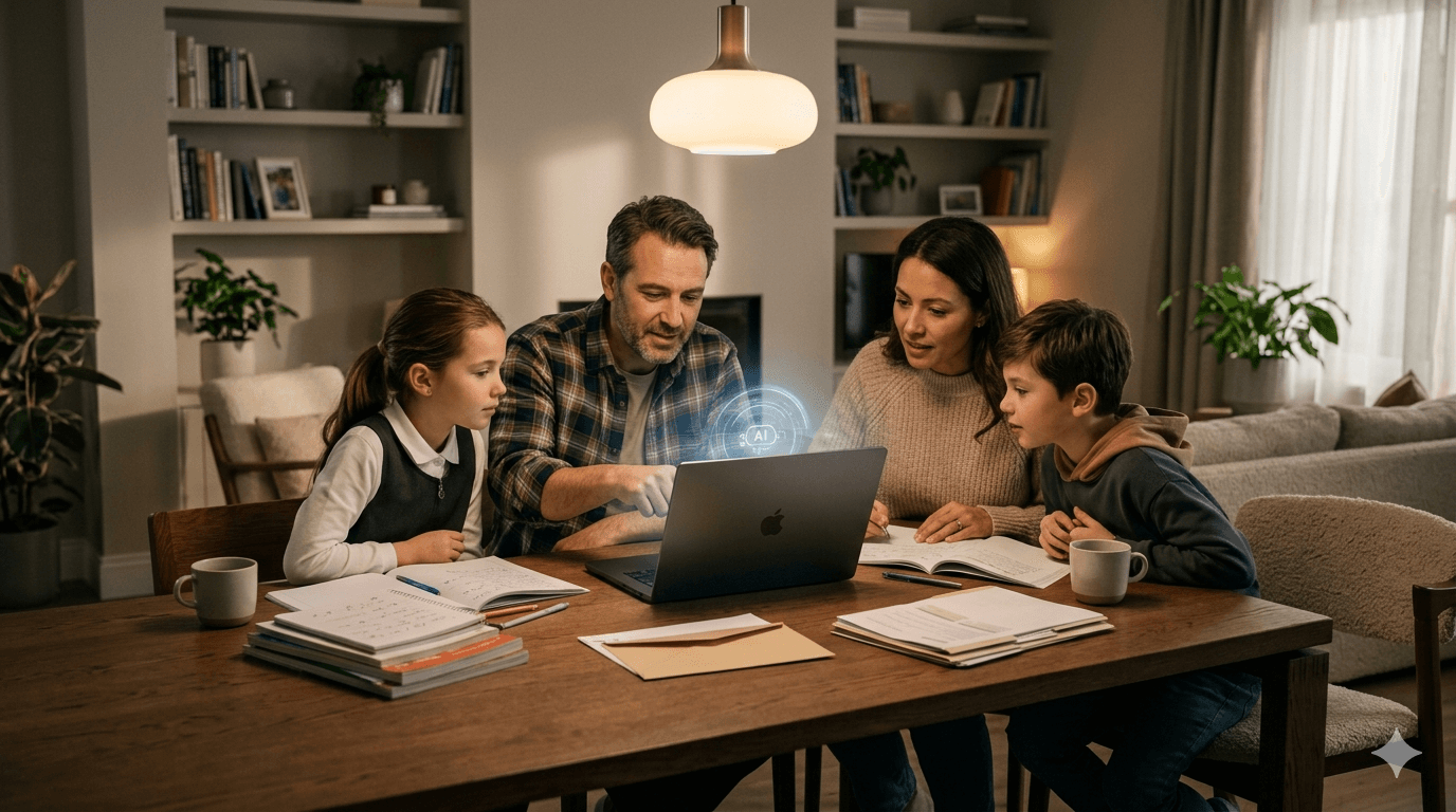 Le Cerveau de la Famille — IA éducation foyer