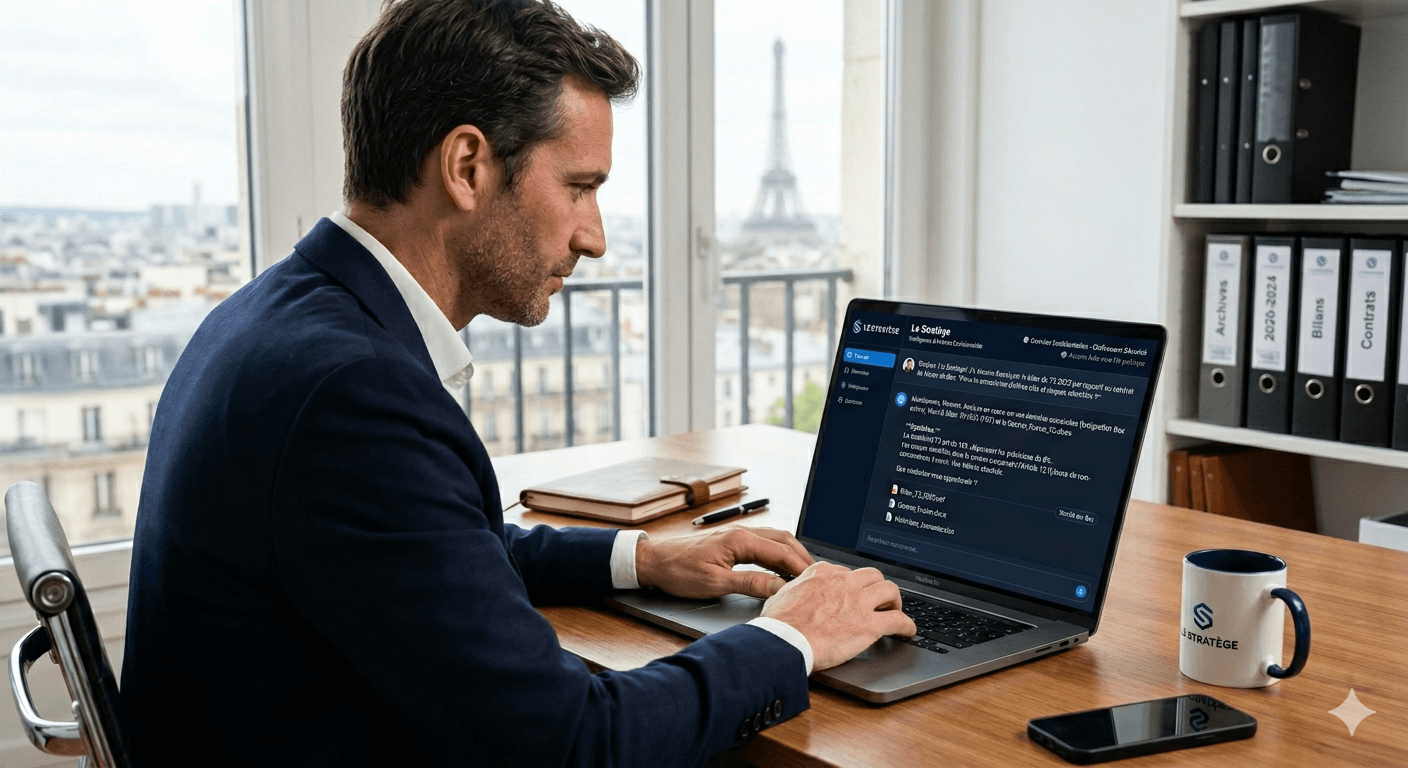 Le Stratège — IA finance et affaires